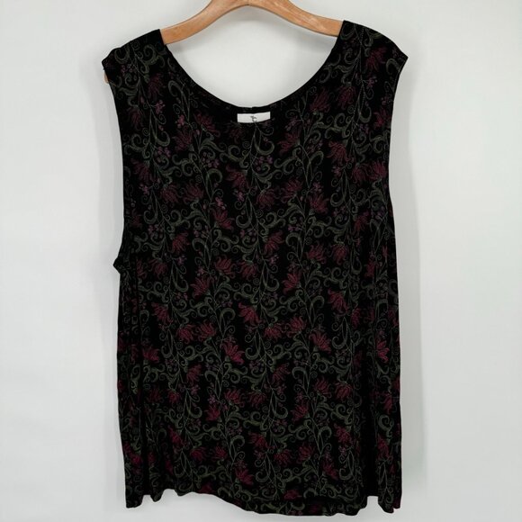 The Travel Collection 2pc set Jacket tank Size 3X plus Long Sleeve Women's - Picture 13 of 15